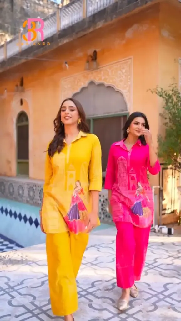 Summer Coord Set (M, Pink)