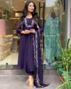 Super Dyeing Kurta & Cotton Pant with Dupatta