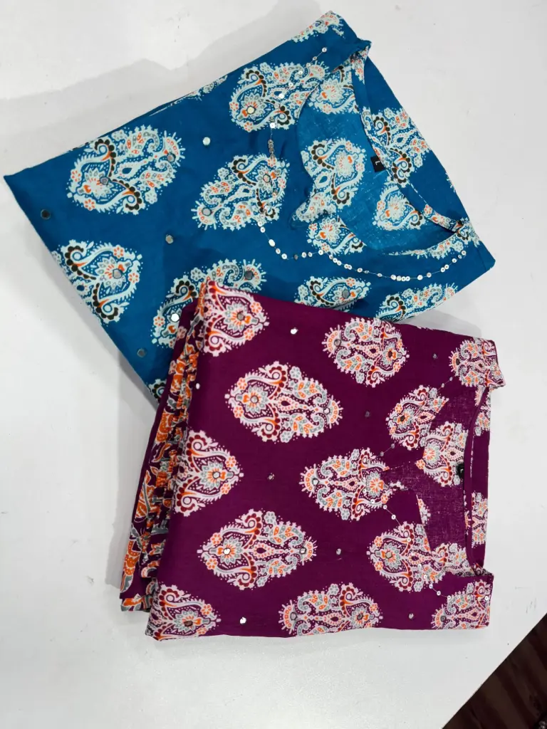 Malmal 3-Piece Kurti Set